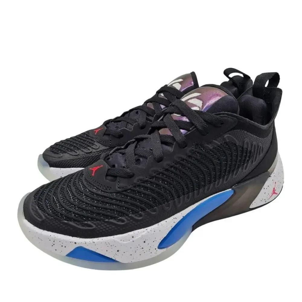 JORDAN LUKE 1 SNEAKERS BASKETBALL BLACK SIGNAL BLUE METALLIC FB1800-004 SZ‎ 11
